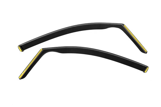 In-Channel Wind Deflectors Niken Luxury (2 pcs) for Volkswagen Caddy 2010-2015 - image 2