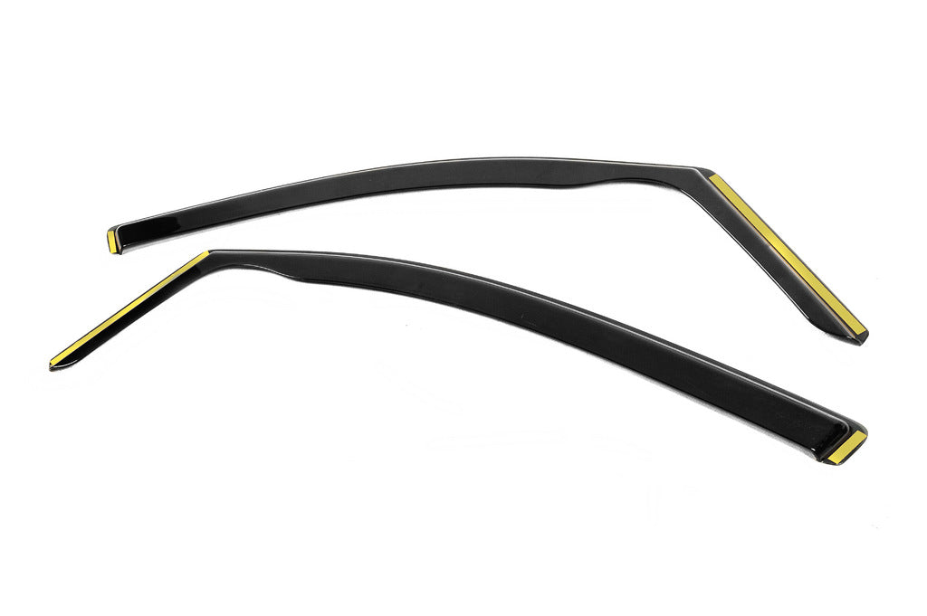 In-Channel Wind Deflectors Niken Luxury (2 pcs) for Volkswagen Caddy 2004-2010 - image 6