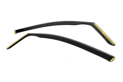 In-Channel Wind Deflectors Niken Luxury (2 pcs) for Volkswagen Caddy 2010-2015 - image 5