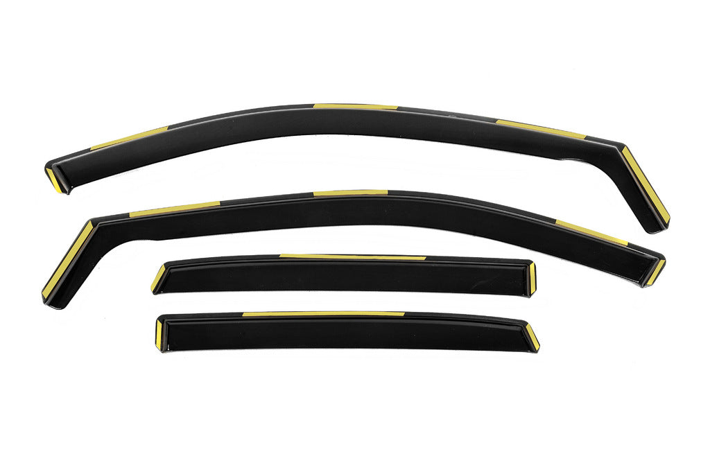 In-Channel Wind Deflectors Niken Luxury (4 pcs) for Nissan Qashqai 2021- - image 1