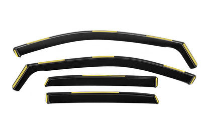 In-Channel Wind Deflectors Niken Luxury (4 pcs) for Nissan Qashqai 2021- - image 1