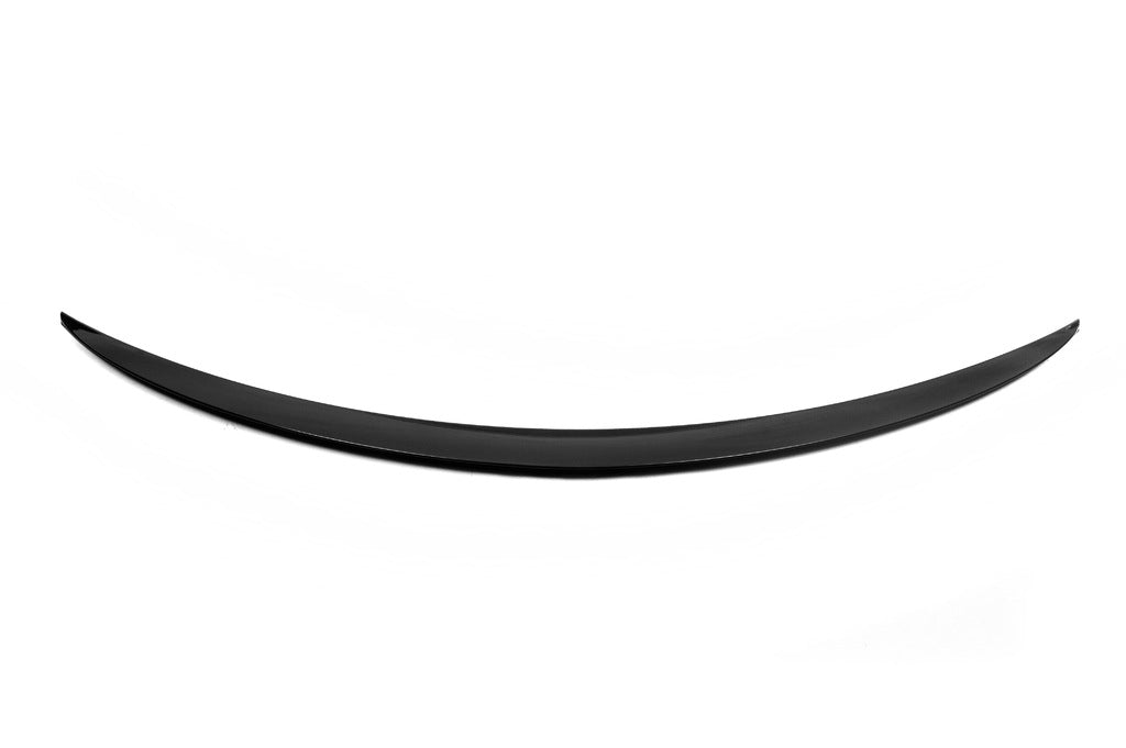 Lip Spoiler (Sunplex, black) (125.9cm *6cm) for Mercedes C-сlass W205 2014-2021 - image 2