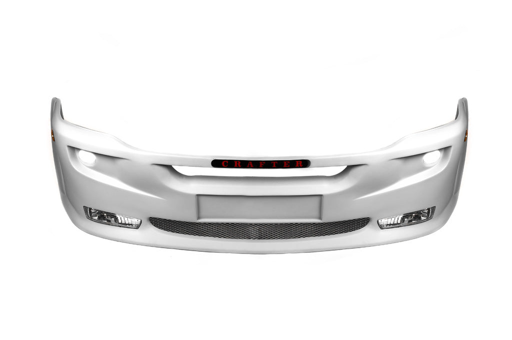 Front bumper cover 2012↗ (Era straight, primed for painting) for Volkswagen Crafter 2006-2016 - image 3