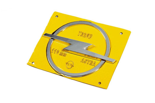 Opel badge 7326D (110mm by 140mm) for Opel - Reelken Auto