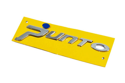 Punto inscription for Grande (blue dot, 1518a) for Fiat Punto Grande/EVO 2006-2018 - Reelken Auto