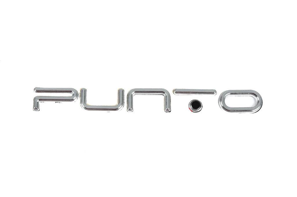 Punto lettering for EVO (black dot, 2037b) for Fiat Punto Grande/EVO 2006-2018 - Reelken Auto