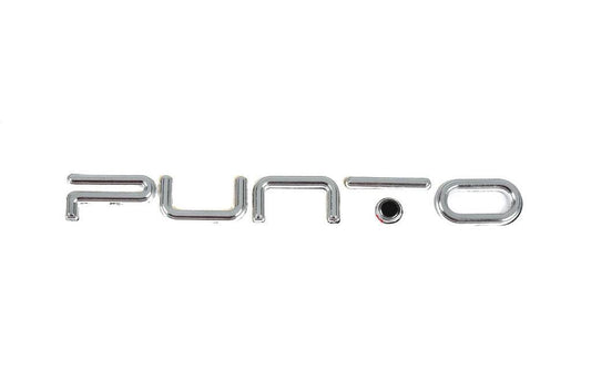 Punto lettering for EVO (black dot, 2037b) for Fiat Punto Grande/EVO 2006-2018 - Reelken Auto