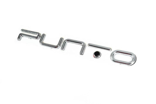 Punto lettering for EVO (black dot, 2037b) for Fiat Punto Grande/EVO 2006-2018 - Reelken Auto