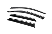 Window Deflectors with Chrome Trim (4 pcs, Niken) for Volkswagen T-Roc 2017-2025 - image 2