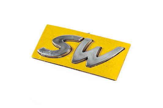 Emblem SW (64mm x 21mm) for Peugeot 307 2001-2008 - image 2