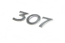 Inscription 307 (105mm by 30mm) for Peugeot 307 - Reelken Auto