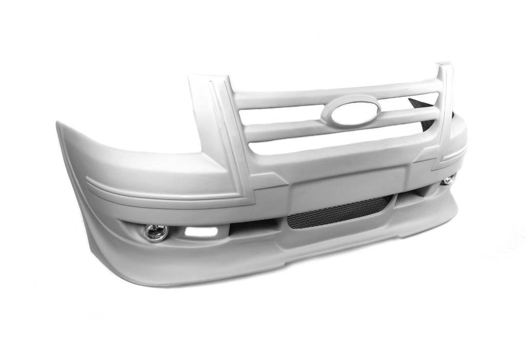 Front bumper trim (2006-2014, with grille) for Ford Transit 2000-2014 - Reelken Auto