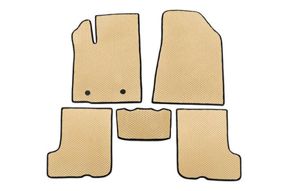 EVA mats (Beige) for Dacia Sandero 2007-2013 - Reelken Auto