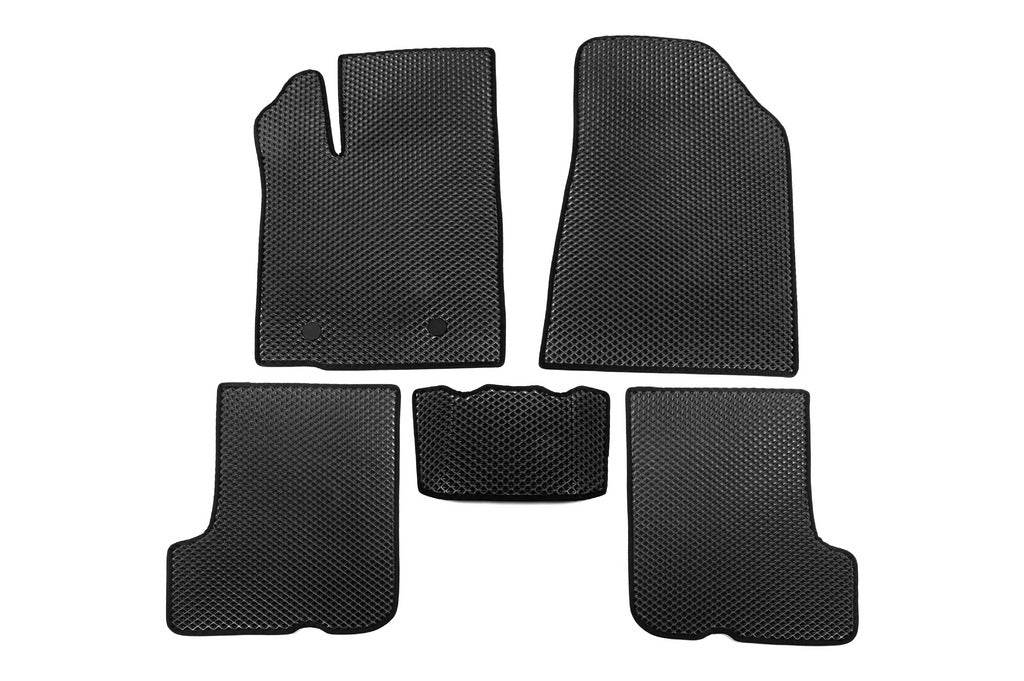 EVA mats (black) for Dacia Sandero 2007-2013 - Reelken Auto