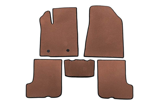 EVA mats (Brown) for Dacia Sandero 2007-2013 - Reelken Auto