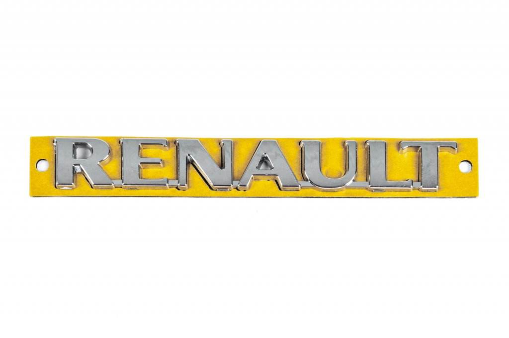 Inscription Renault 5255A (131mm by 16mm) for Dacia Duster 2008-2018 - Reelken Auto