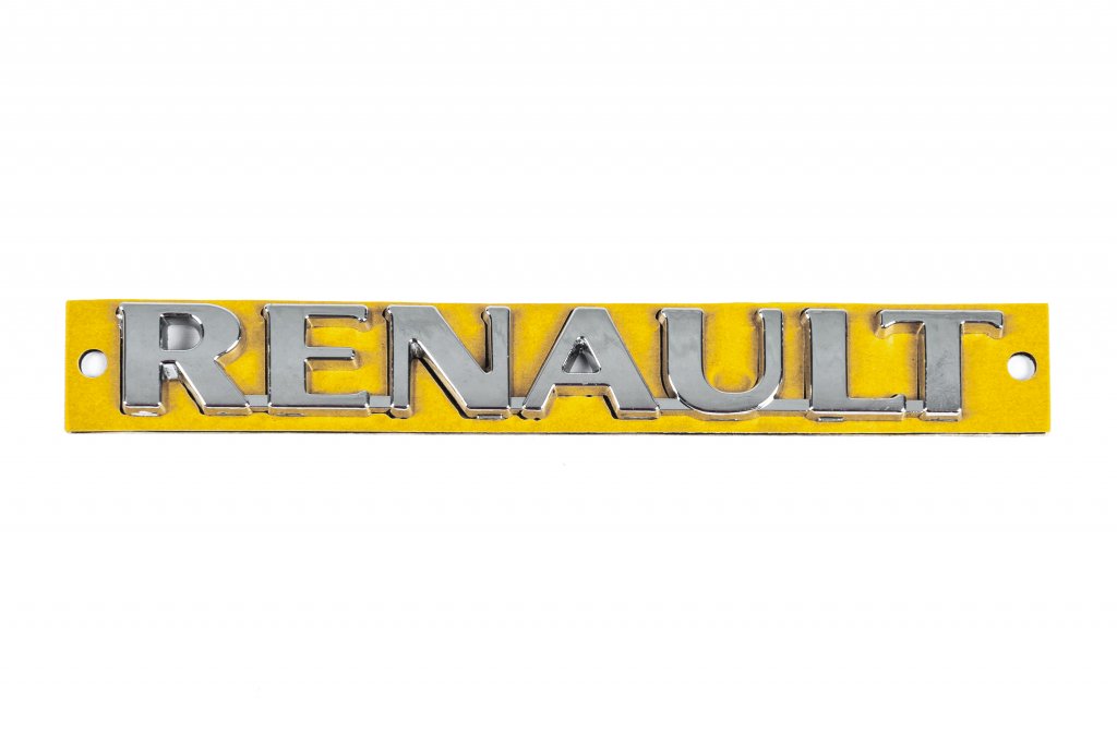 Badge Renault 5255A (131mm x 16mm) for Dacia Duster 2008-2018 - image 1