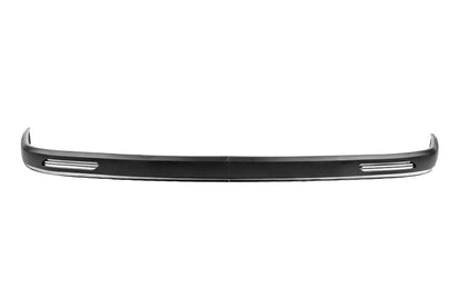 Universal Front Lip Spoiler DPT White V-1 (ABS, Gloss Black) - image 1