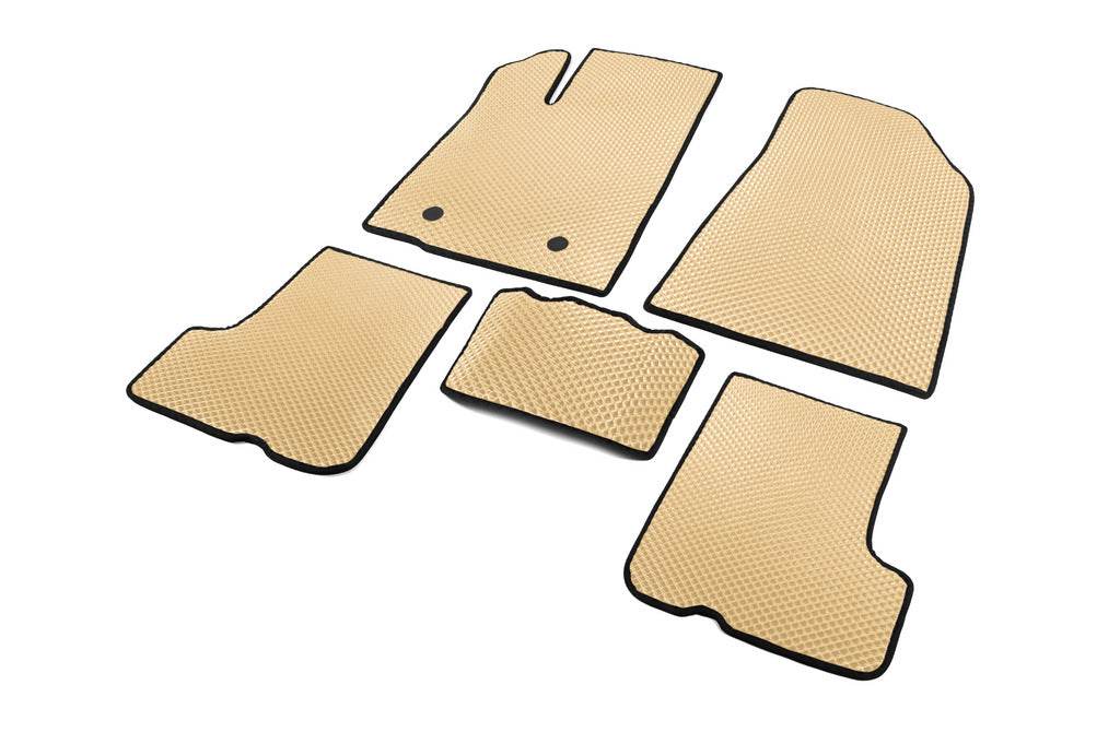 EVA mats (Beige) for Dacia Sandero 2007-2013 - Reelken Auto