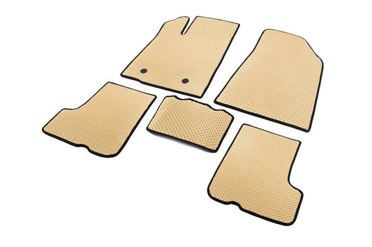 EVA mats (Beige) for Dacia Sandero 2007-2013 - Reelken Auto