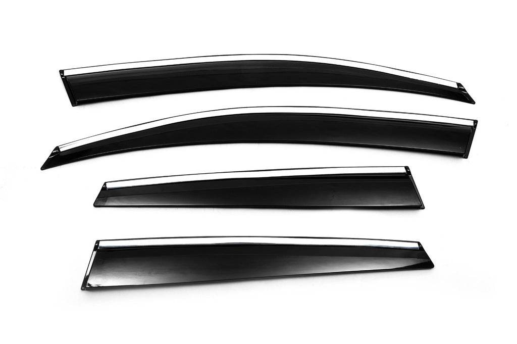 Windshields with chrome (4 pcs, Sunplex Chrome) for Renault Clio V 2019↗︎ - Reelken Auto