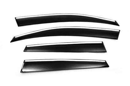 Windshields with chrome (4 pcs, Sunplex Chrome) for Renault Clio V 2019↗︎ - Reelken Auto