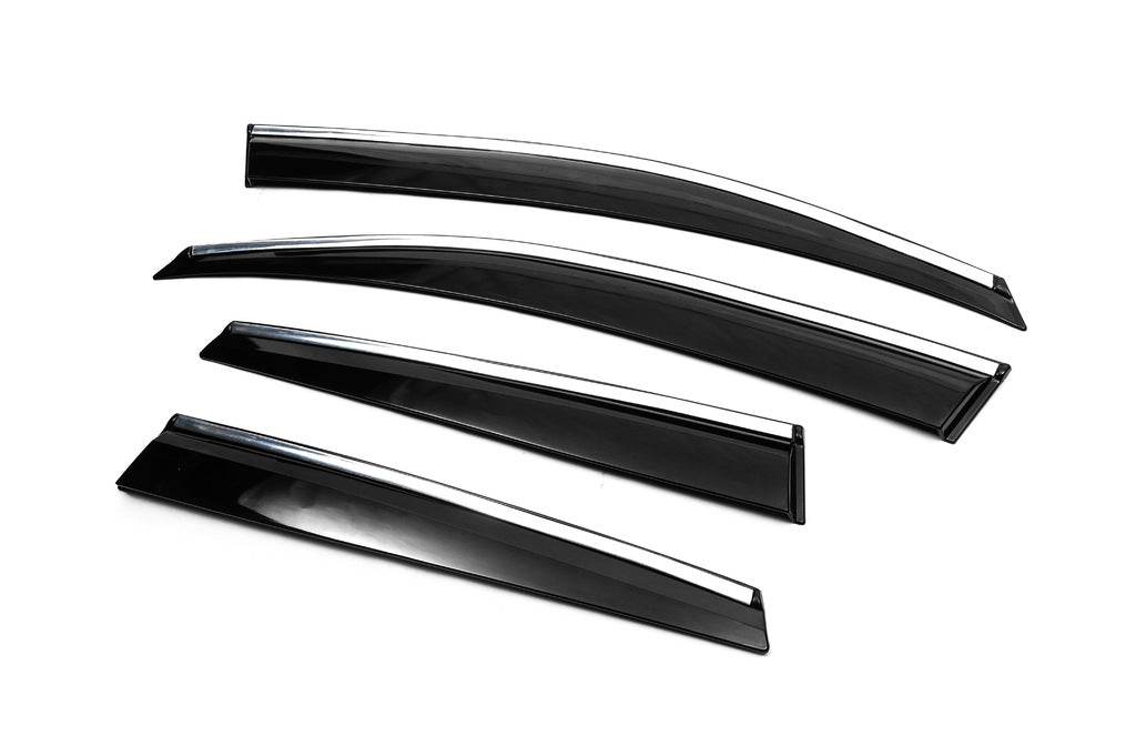 Windshields with chrome (4 pcs, Sunplex Chrome) for Renault Clio V 2019↗︎ - Reelken Auto