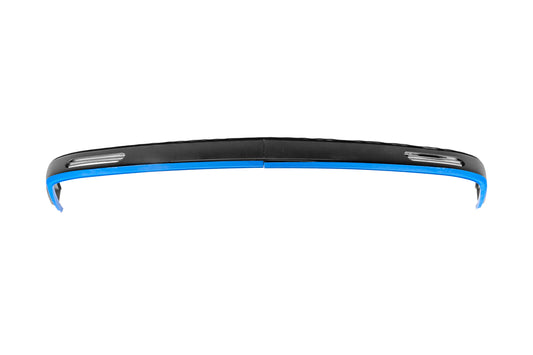 Universal Front Lip Spoiler DPT Blue V-1 (ABS, Gloss Black) - image 2