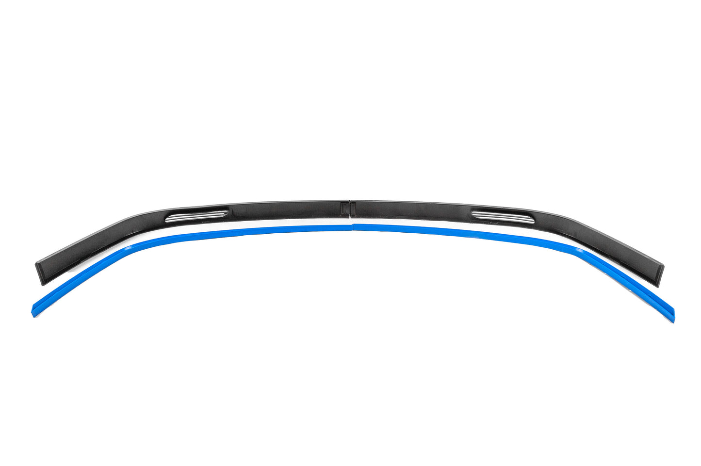 Universal Front Lip Spoiler DPT Blue V-1 (ABS, Gloss Black) - image 6