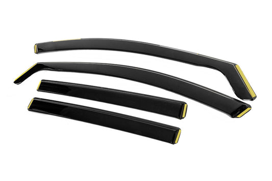 In-Channel Wind Deflectors Niken Luxury (4 pcs) for Toyota Rav 4 2013-2018 - image 2