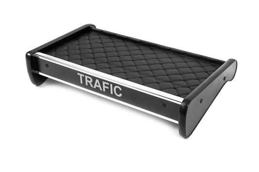 Dashboard Shelf (2001-2010, Black with Black Stitching) for Renault Trafic 2001-2015 - image 2