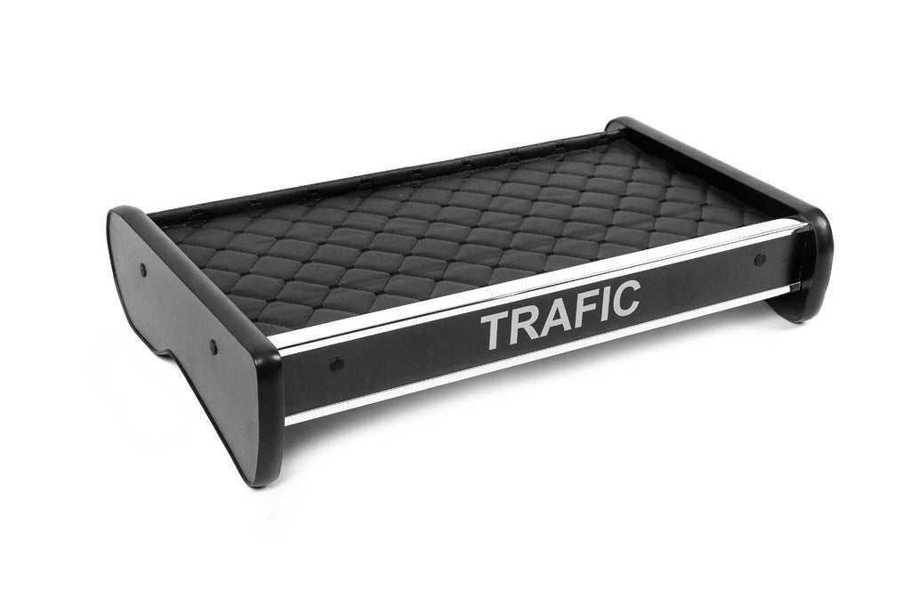 Dashboard Shelf (2001-2010, Black with Black Stitching) for Renault Trafic 2001–2015 - image 3