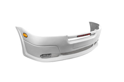 Front bumper lip with 2 headlight cutouts (primed for painting) for Volkswagen Crafter 2006-2016 - image 1