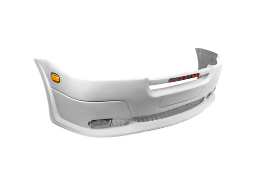 Front bumper lip with 2 headlight cutouts (primed for painting) for Volkswagen Crafter 2006-2016 - image 1