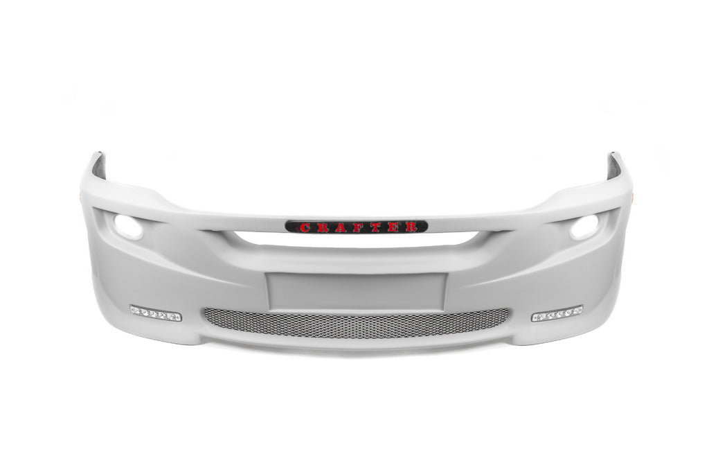 Front bumper lip 2012↗ (LED, paintable) for Volkswagen Crafter 2006-2016 - image 7