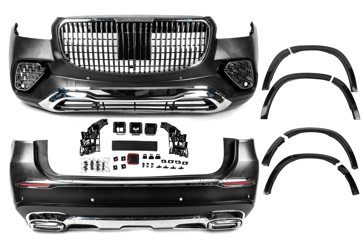 Body Kit Maybach 2024 for Mercedes GLS X167 2019- - image 4