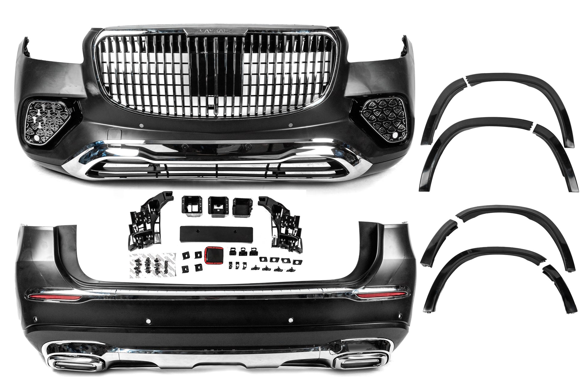 Body Kit Maybach 2024 for Mercedes GLS X167 2019- - image 4