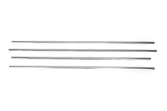 Glass edging SD/SW (stainless steel) for Volkswagen Passat B7 2012-2015 - Reelken Auto