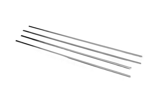 Glass edging SD/SW (stainless steel) for Volkswagen Passat B7 2012-2015 - Reelken Auto