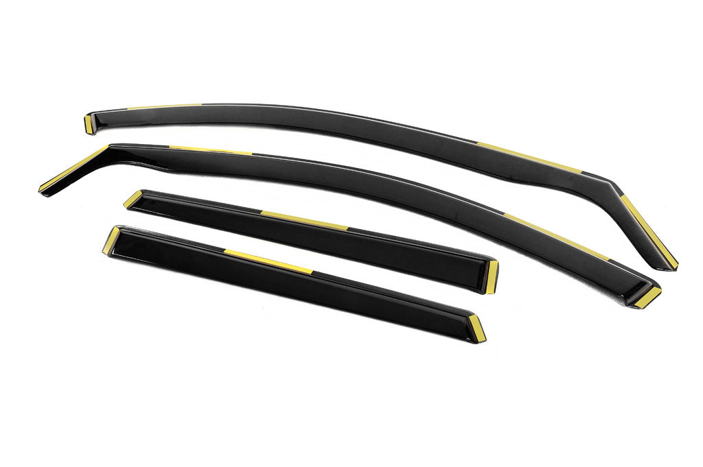 In-Channel Wind Deflectors Niken Luxury (4 pcs) for Hyundai Tucson NX4 2021- - image 3