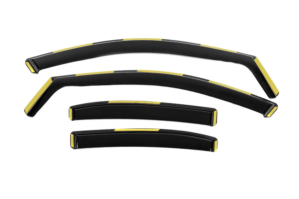 In-Channel Wind Deflectors Niken Luxury (4 pcs) for Mercedes C-сlass W205 2014-2021 - image 2