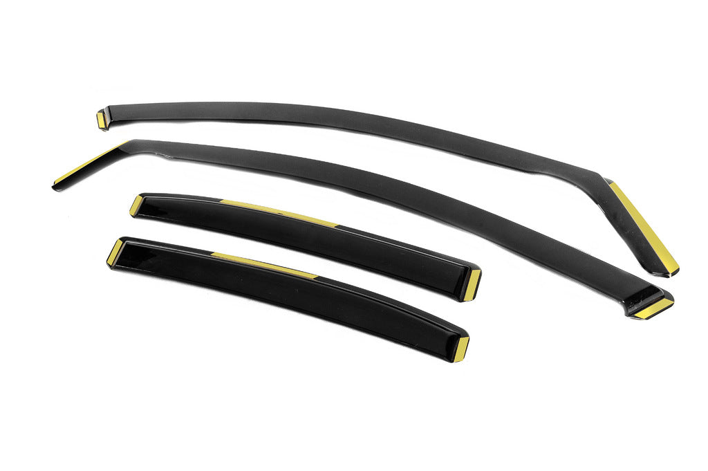 In-Channel Wind Deflectors Niken Luxury (4 pcs) for Mercedes C-сlass W205 2014-2021 - image 3