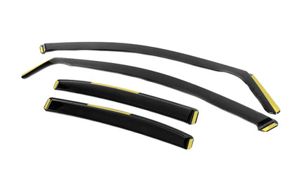 In-Channel Wind Deflectors Niken Luxury (4 pcs) for Mercedes C-сlass W205 2014-2021 - image 3