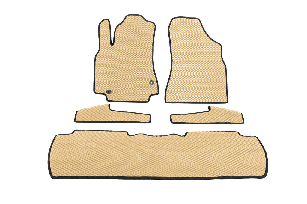 EVA Floor Mats (Beige) for Peugeot Partner Tepee 2008-2018 - image 1