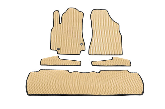 EVA Floor Mats (Beige) for Peugeot Partner Tepee 2008-2018 - image 1