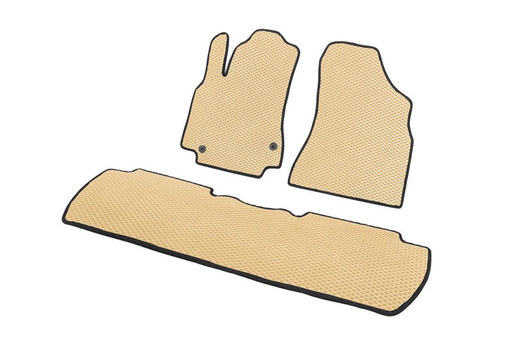EVA Floor Mats (Beige) for Peugeot Partner Tepee 2008-2018 - image 4