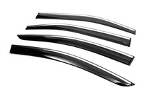Window Deflectors with Chrome Trim (4 pcs, Sunplex Chrome) for Toyota Corolla 2019- - image 2