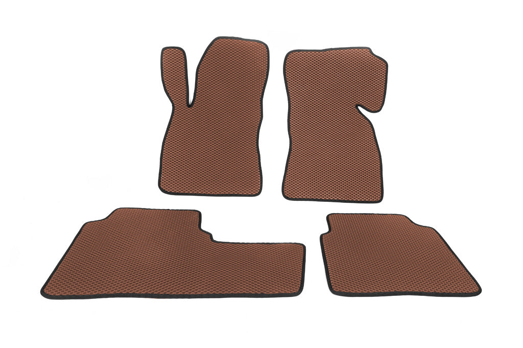 EVA Floor Mats (Brown) for Hyundai Santa Fe 1 2000-2006 - image 1