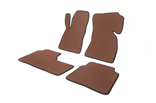 EVA mats (Brown) for Hyundai Santa Fe 1 2000-2006 - Reelken Auto