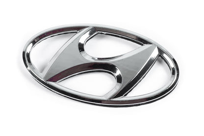 Emblem 86300-1J500 (125 mm x 65 mm) for Hyundai I-20 2008-2012 - image 2